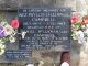 Photo of headstones/thumb_Daniel McLennan Campbell d1997 plaque Waipu